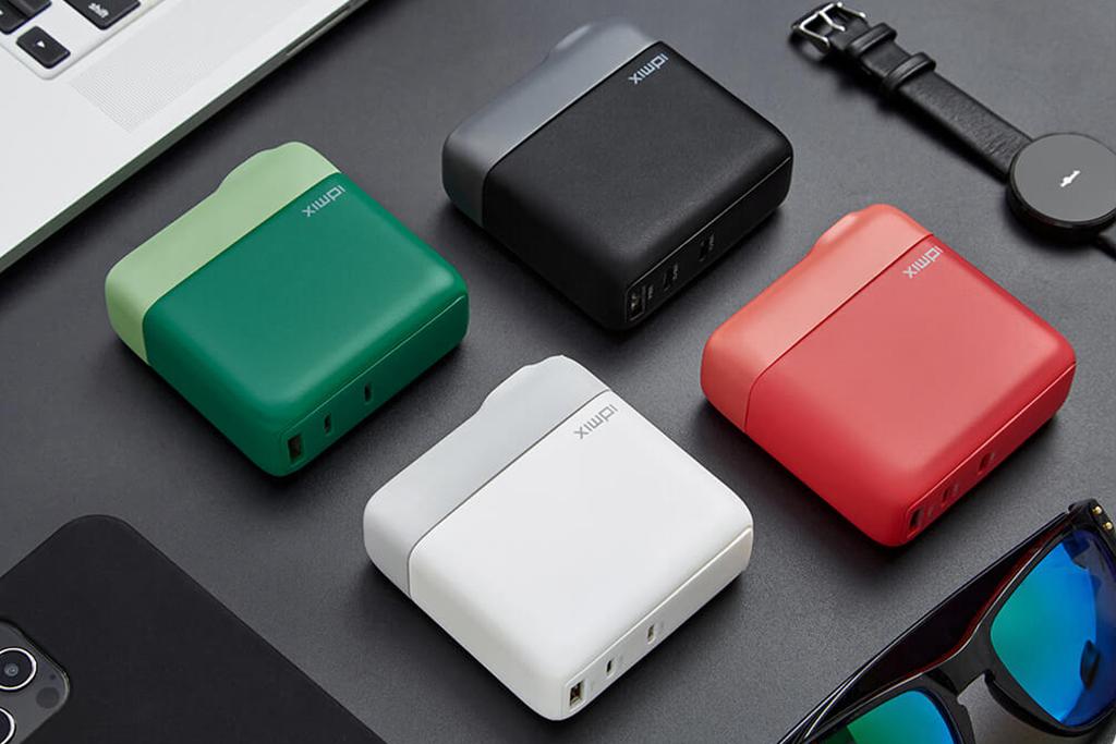 三口快充，出行无忧 IDMIX大麦140W氮化镓充电器，商务差旅的智慧之选